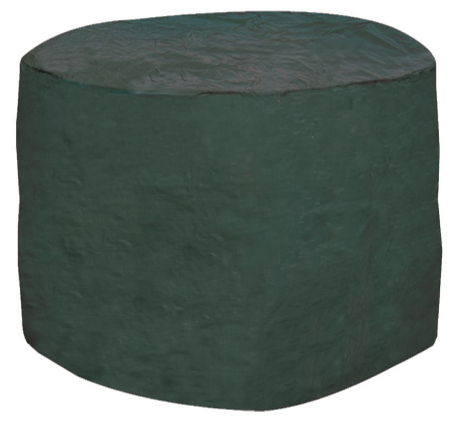 Copertura per mobili di forma rotonda da 4 posti 163cm x 89cm - Super resistente - Verde scuro